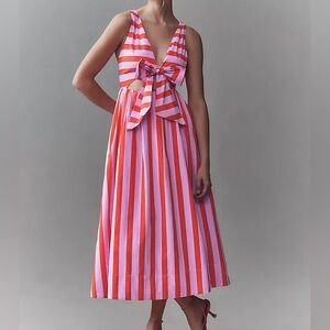 Anthropologie BHLDN Purple and Orange Dress